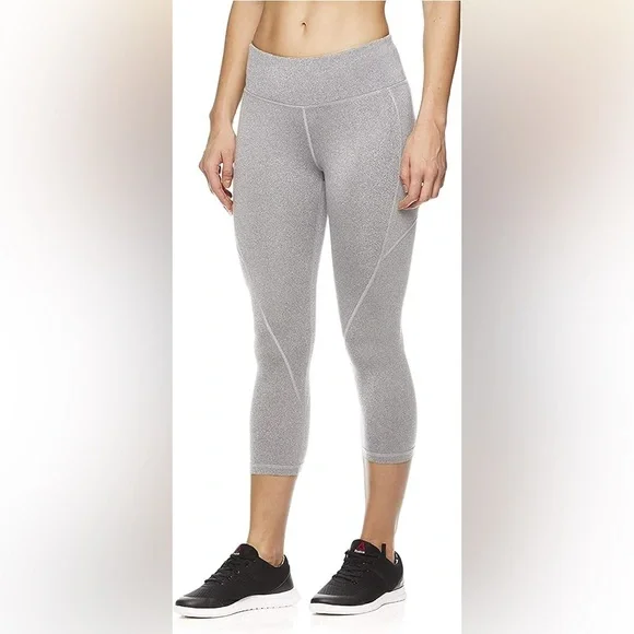 Reebok Pants Jumpsuits Nwt Flint Grey Heather Reebok Skinny